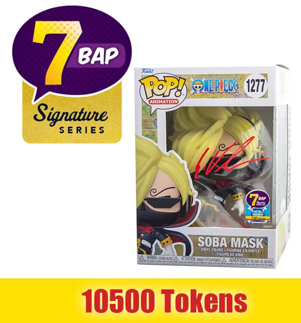 Prize: Signature Series Eric Vale Signed Pop - Soba Mask (One Piece)