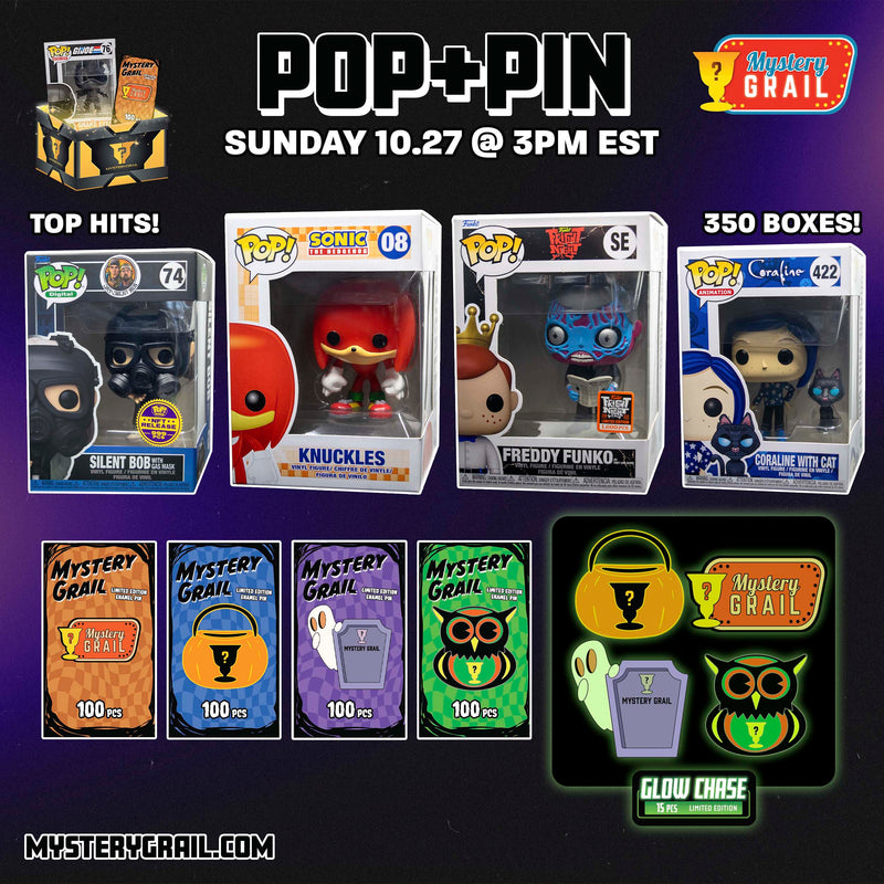 Pop + Pin Mystery Grail Box