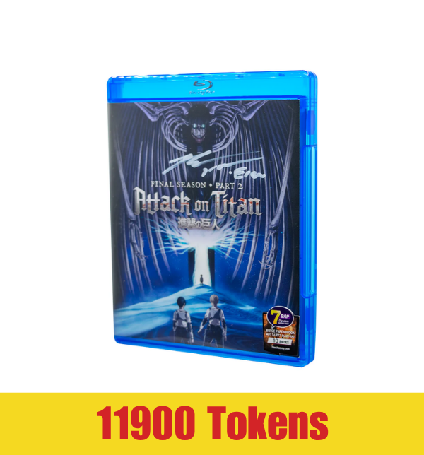 Prize: Signature Series - Bryce Papenbrook (Attack on Titan S4 Part 2 Blu-Ray)