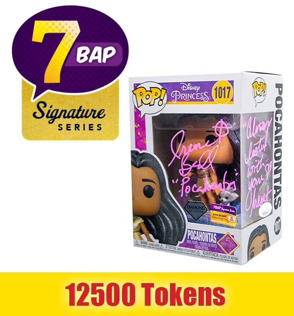 Prize: Signature Series Irene Bedard Signed Pop - Pocahontas (Diamond)