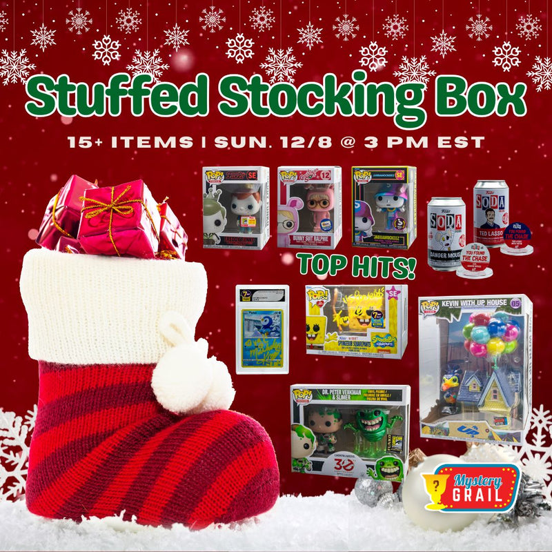 Mystery Grail Stuffed Stocking Box