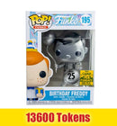 Prize: Birthday Freddy Funko (Metallic) 195 - 2023 Camp Fundays Exclusive/ 600 Pieces