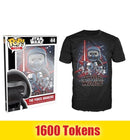 Prize: Funko Pop Tees The Force Awakens 44