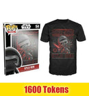 Prize: Funko Pop Tees Kylo Ren 54