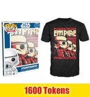 Prize: Funko Pop Tees Stormtrooper 53