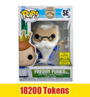 Prize: Freddy Funko as Merlin (Error Sticker) SE - 2023 Camp Fundays Exclusive /250 Made