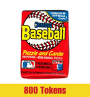 Prize: 1988 Donruss Baseball Card Pack *Sealed Pack*