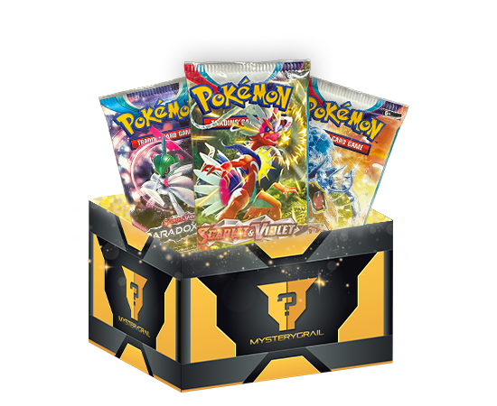 Pokemon Booster Triple Pack Mystery Grail Box