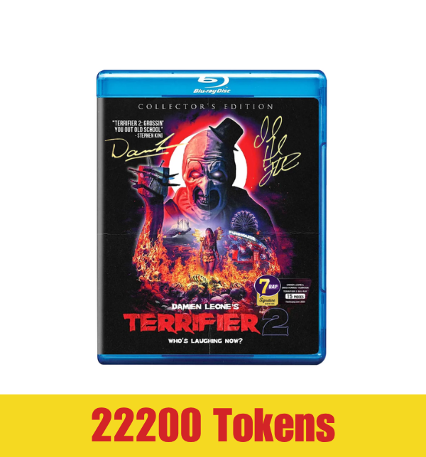 Prize: Signature Series - Damien Leone and David Howard Thornton (Terrifier 2 Blu-Ray)