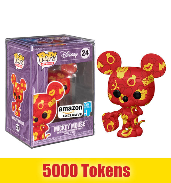 Prize: Mickey Mouse (Valentine, Art Series, Sealed Stack) 24 - Amazon Exclusive