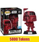 Prize: Boba Fett (Red) 297 - 2020 WonderCon Exclusive *Sealed Stack*