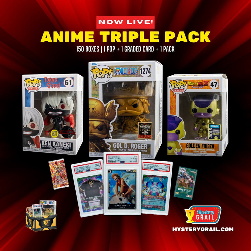 Anime Triple Pack Mystery Grail Box