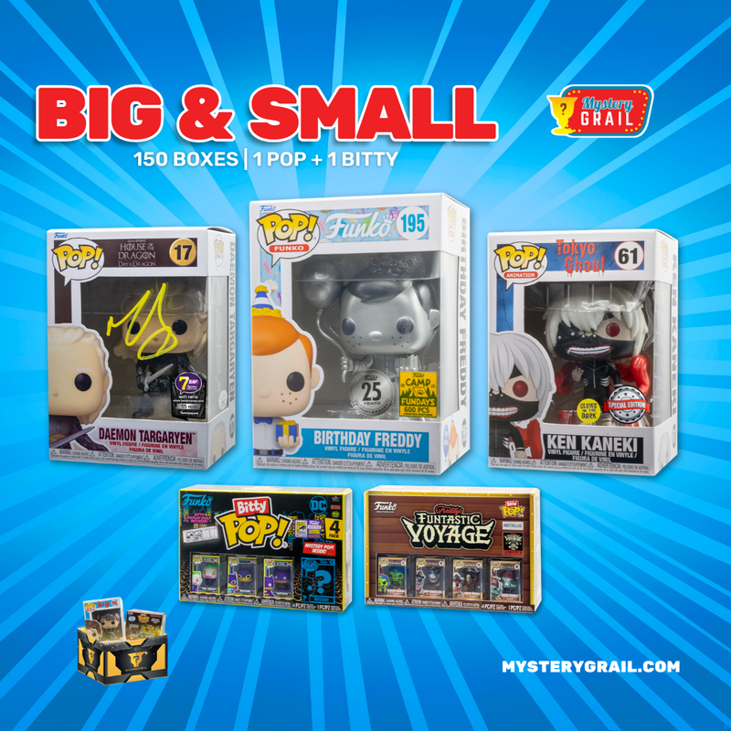 Pop + Bitty Mystery Grail Box