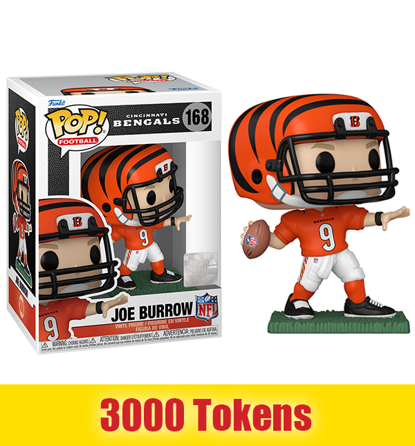 Prize: Joe Burrow (Cincinnati Bengals, NFL) 159