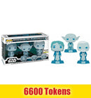 Prize: Anakin Skywalker / Yoda / Obi-Wan Kenobi (Glow in the Dark, Endor) 3-pk - Amazon Exclusive