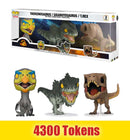 Prize: Therizinosaurus, Giganotosaurus, T.Rex 3-pk (Jurassic World Dominion)