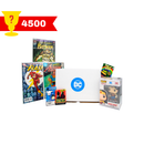 Prize: DC Mega Box - Funko Pop, Packs, Comics, Enamel Pin & Bonus Items