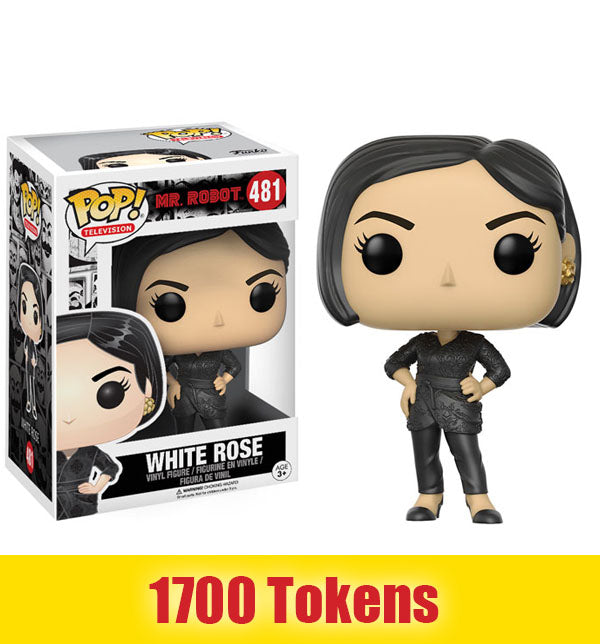 Mr Robot White Rose Pop! Vinyl Figure Mr Robot White Rose Pop! Vinyl Figure