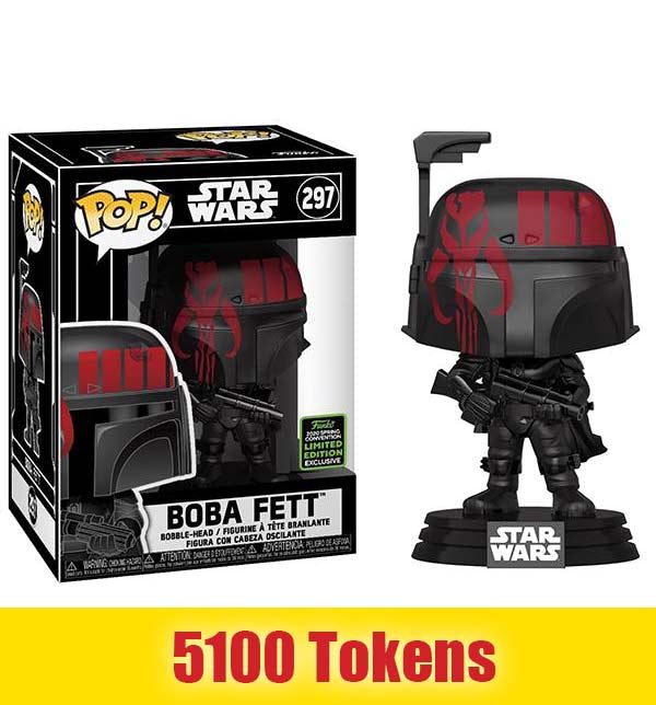 Prize: Boba Fett (Black, Sealed Stack) 297 - 2020 Spring Convention Exclusive