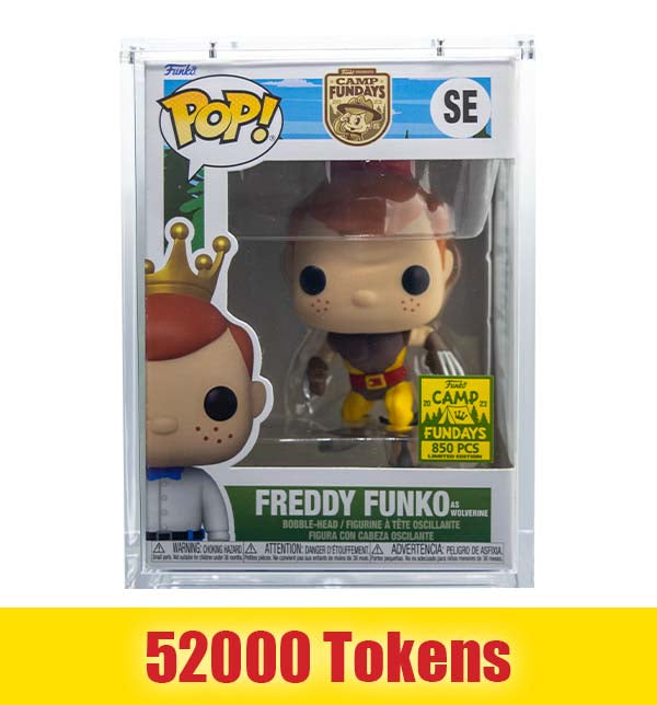 Prize: Freddy as Wolverine SE - 2023 Camp Funday s Exclusive/ 860 Pieces *With Armor*