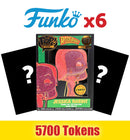 Prize: 6 Random Pop! Pins (All Different, Guaranteed 1 Chase)