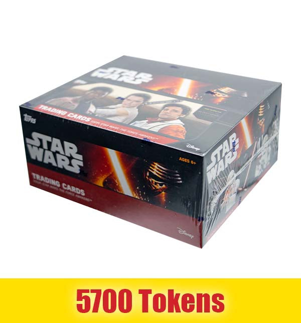 Prize: Topps Star Wars The Force Awakens Trading Cards Sealed Box (24 Packs)