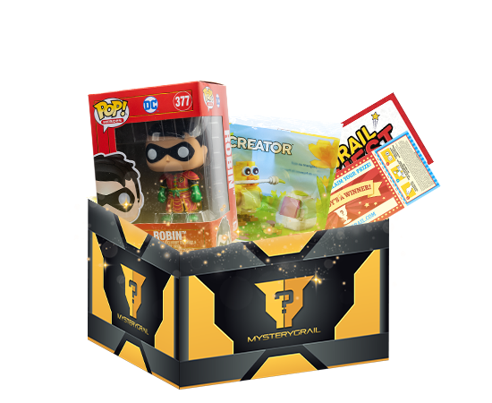 Pop + Mini Lego Set - Mystery Grail Box