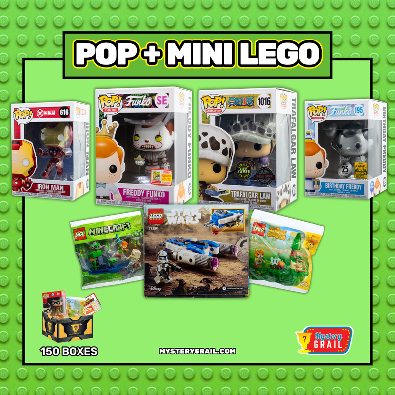 Pop + Mini Lego Set - Mystery Grail Box