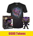 Prize: Black Panther (Blacklight) Pop & Tee Bundle - Target Exclusive *Sealed*