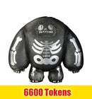 Prize: Abominable Toys Chomp - Silver Skeleton Chomp