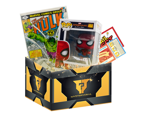 Marvel Pop + Comic - Mystery Grail Box