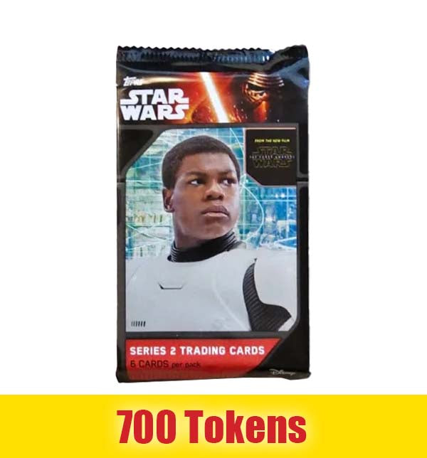 Prize: Topps Star Wars The Force Awakens Trading Cards Single Pack