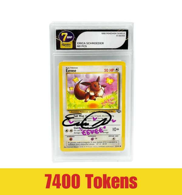 Prize: Signature Series - Erica Schroeder (Eevee Card/Pokemon)