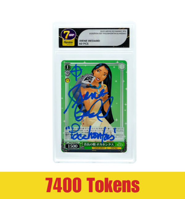 Prize: Signature Series - Irene Bedard (Pocahontas & Meeko Card/Disney)