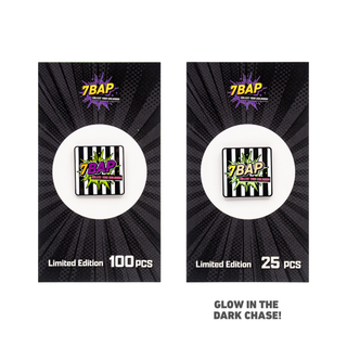 7BAP BeetleJuice LE Enamel Pin /125pcs - **Shot at Glow in the Dark Chase**