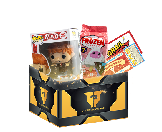 Holy Grail Funko Pop Mystery Box Grail Pop 7BAP Exclusive Mystery