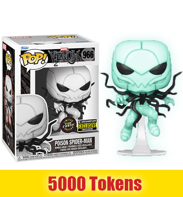 Prize: Poison Spider-Man (Glow in the Dark) 966 - Entertainment Earth Exclusive *Chase*