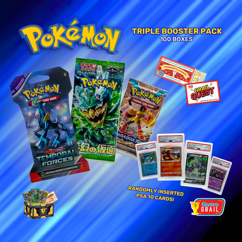 Pokemon Triple Booster -  Mystery Grail