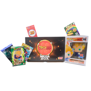 Dragon Ball Z Mega Box - Funko Pop, Booster Packs, Enamel Pin & Bonus Items