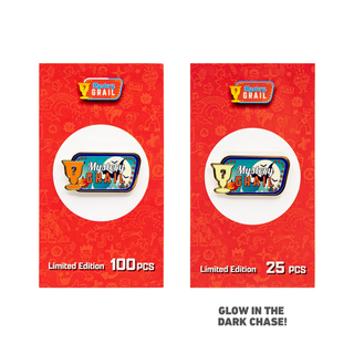 Mystery Grail Logo Halloween 2026 Enamel Pin LE /125pcs - **Shot at Glow in the Dark Chase**