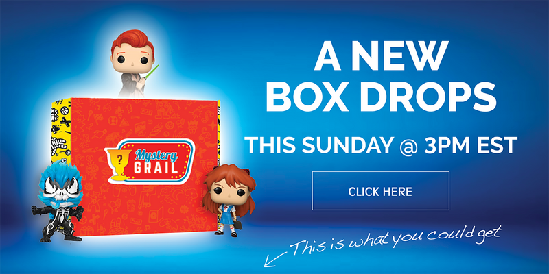 Funko pop top grail mystery box
