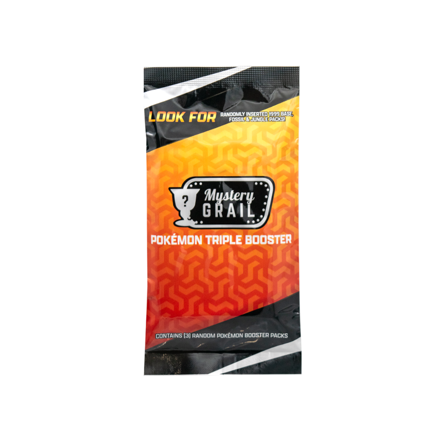 Mystery Grail Pokmon Triple Booster Pack Mystery Grail Pokmon Triple Booster Pack