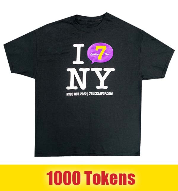 Prize: "I 7BAP NY" T-shirt