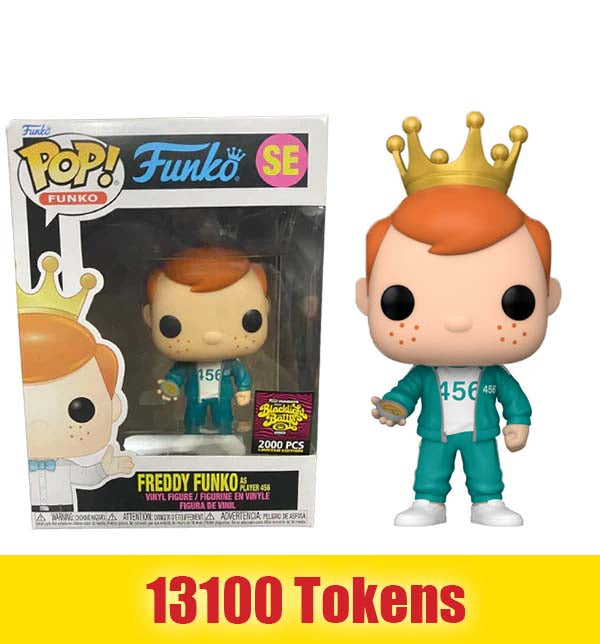 Prize: Freddy Funko as Player 456 (Squid Game) SE - Blacklight Battle /2000 Made