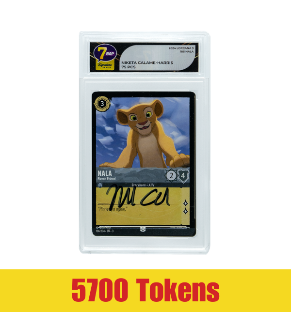 Prize: Signature Series Niketa Calame-Harris Signed Card - Nala (The Lion King)