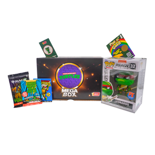 TMNT Mega Box - Funko Pop, Booster Packs, Enamel Pin & Bonus Items