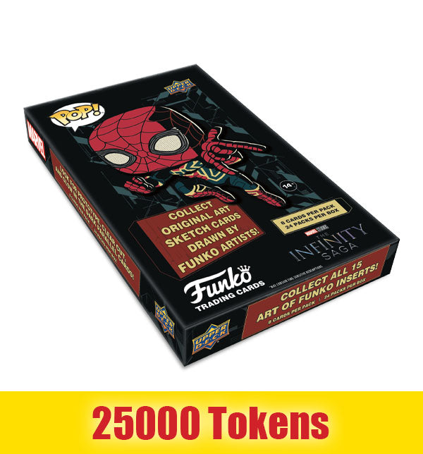 Prize: Funko x Upper Deck Unopened Trading Cards Box - The Infinity Saga