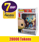 Prize: Signature Series Brock Lesnar Signed Pop - WWE