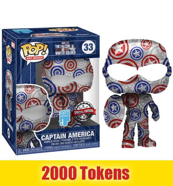 Prize: Captain America (Falcon & Winter Soldier, Artist Series, Sealed Stack) 33 - Special Edition Exclusive