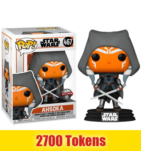 Prize: Ahsoka (Hooded w/ Duel Sabers, Mandalorian) 467 - Special Edition Exclusive